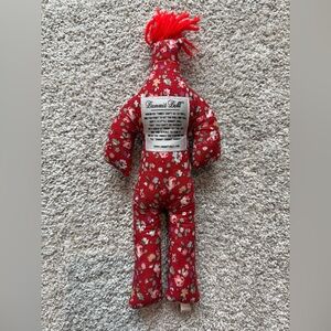 Dammit Doll Red Floral Stress Relief Toy